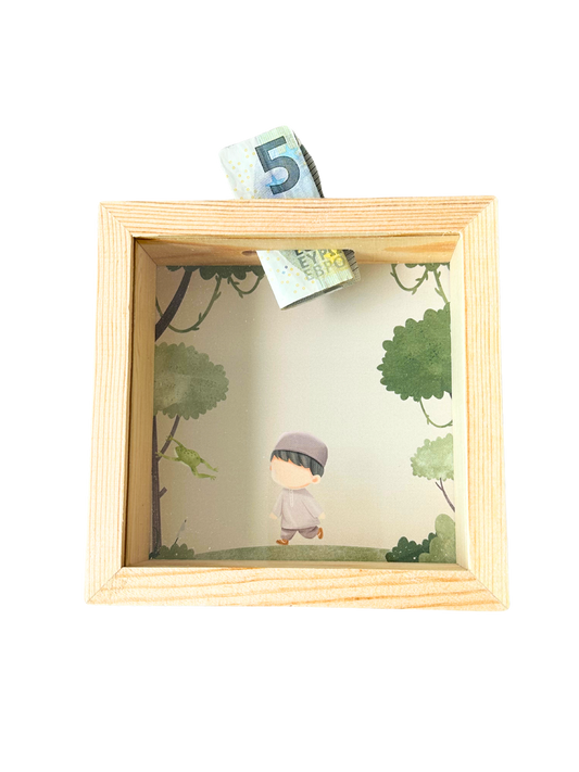 Spaarpot- forest boy