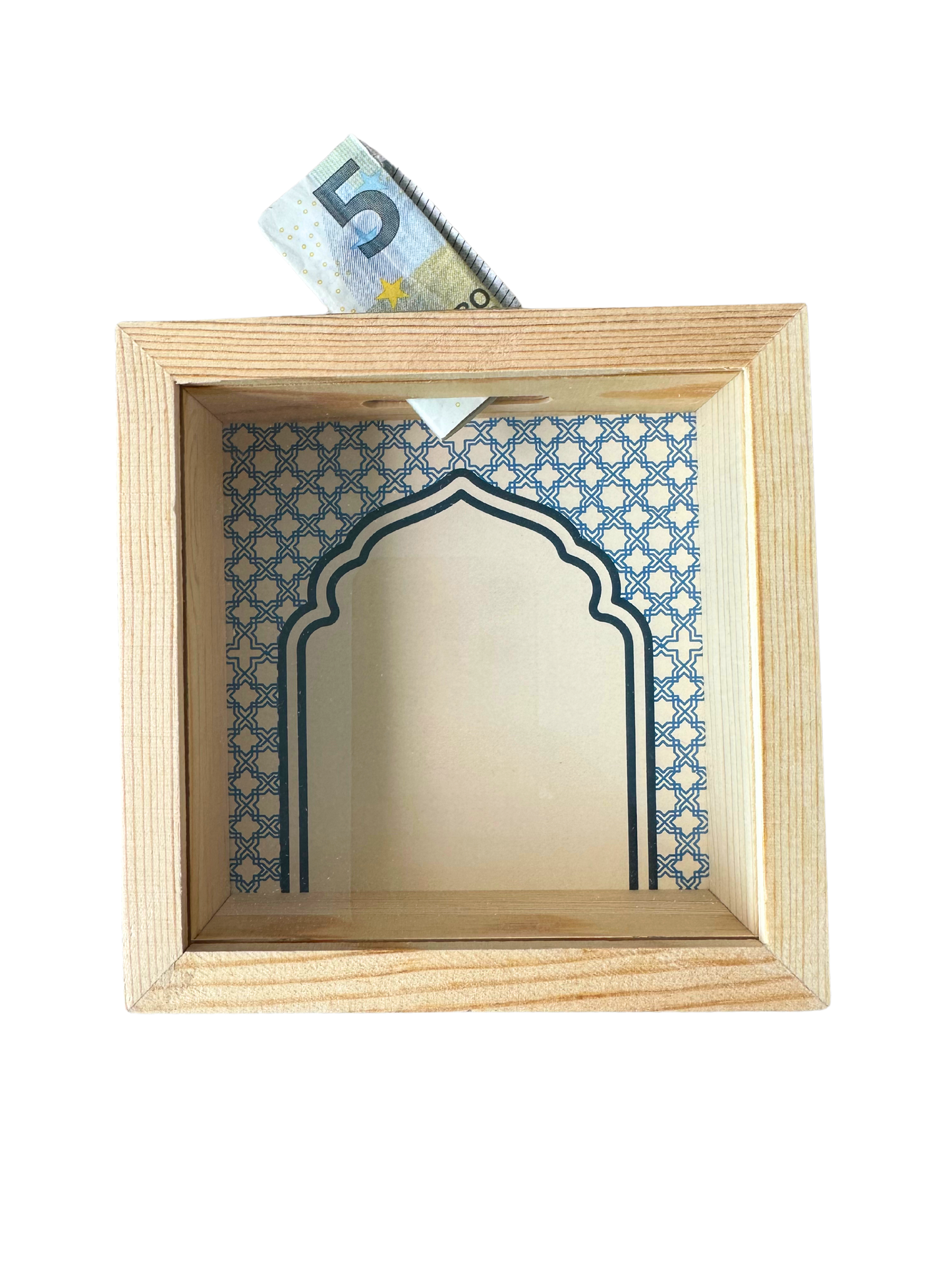 Spaarpot- oosters blauw