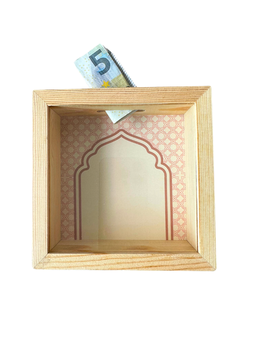 Spaarpot- oosters roze