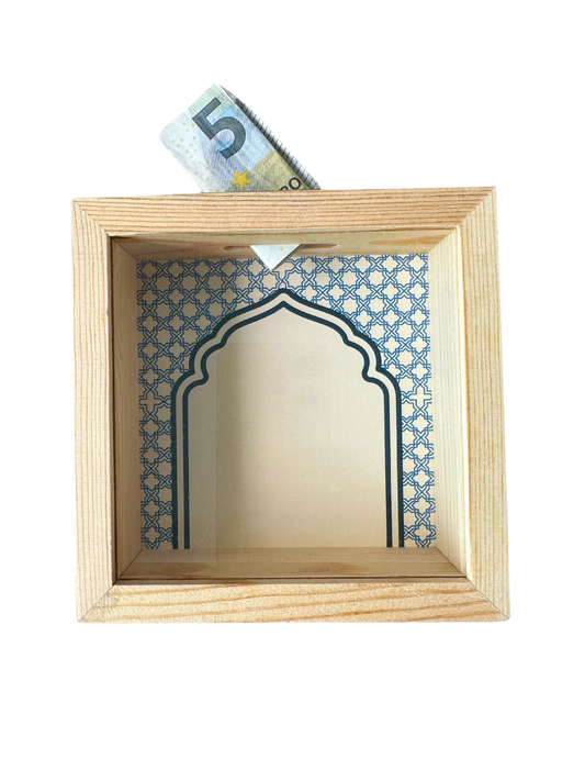 Spaarpot- oosters blauw
